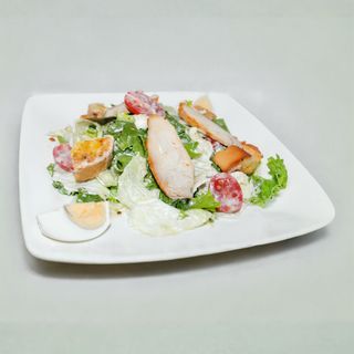 Салат "Цезарь" с креветками