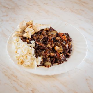 S7 - sa šampinjonima + povrće + pirinč - Dnevni meni