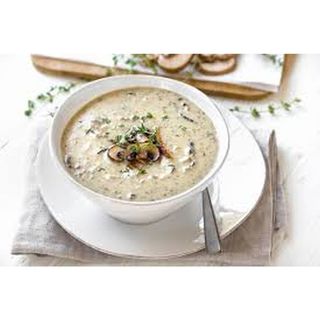 Cream of mushroom soup