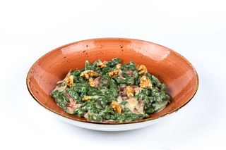 Spatzle salsa al Gorgonzola e Speck