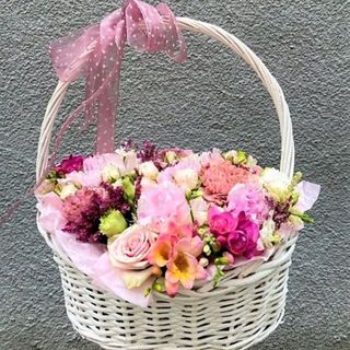 Kosz kwiatowy "MAGICZNY WSZECHŚWIAT" 