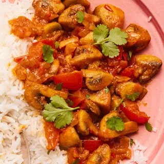 Champiñones Bhaji