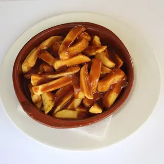 Patatas con salsa gravy 