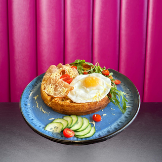 Egg & Ham ( Gaufre ou crêpe )