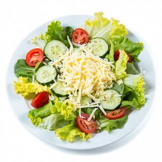Ensalada mixta con queso de cabra
