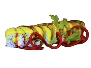 Roll De Dragón Con Salmón (8 uds.)