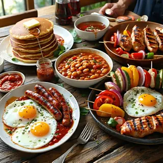 American Breakfast
