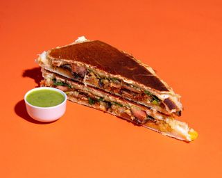 Sándwich El Q'Bano Veggie