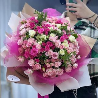 Buchet mixt mini roze