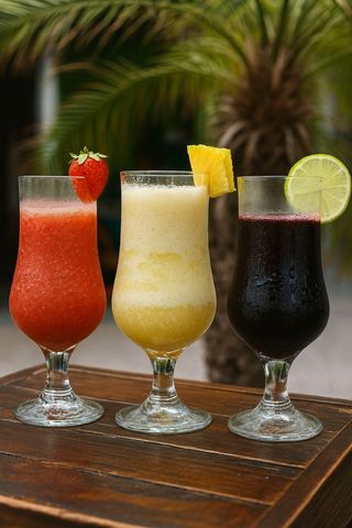 Fresh Fruit Cocktails