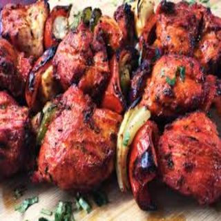 Pollo tikka shashlik