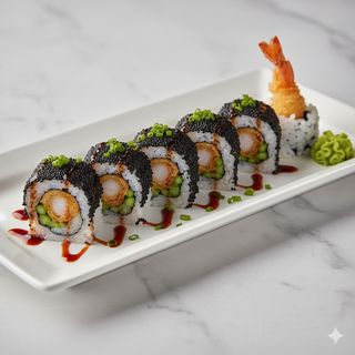 Uramaki Dark Dragon Roll