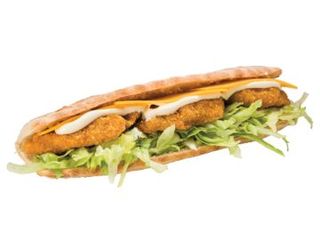 Sandwich cu fingers de pui