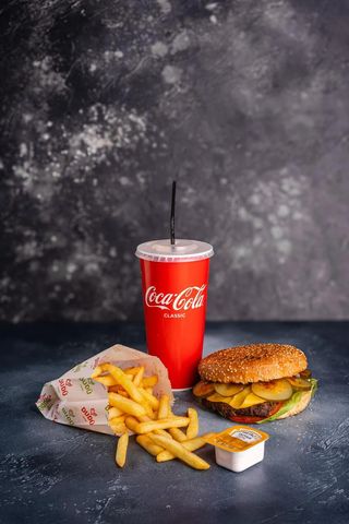 Комбо гамбургер