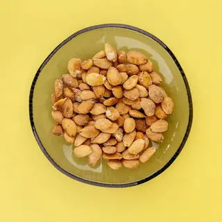 SALTED CARAMELIZED FRIED ALMONDS