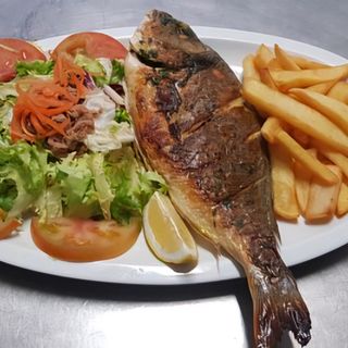 Dorada frita