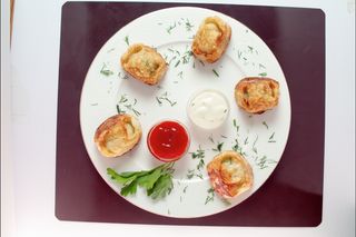 Манты жаренные