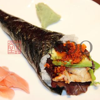 Unagi temaki (2 uds.)