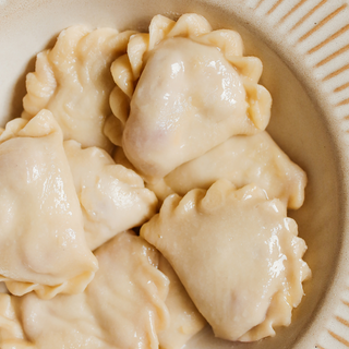 Pierogi ze szpinakiem