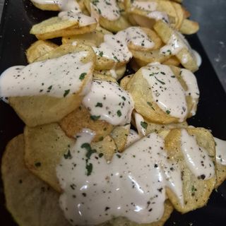 Tapa De Patatas Bravas De La Casa