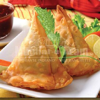 Samosa vegetariana-2 pezzi