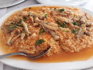 Arroz de Lingueirão com Gambas