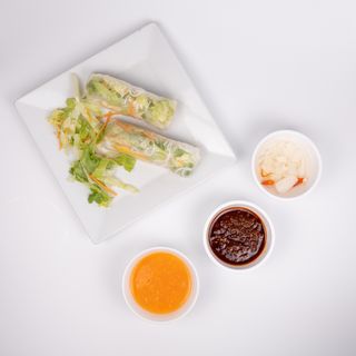 Springrolls z krewetkami