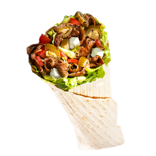 Kebab na cienkim cieście mega special