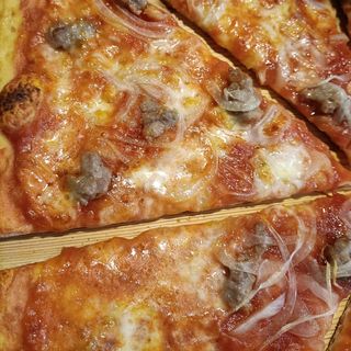 Salsiccia e cipolla trancio
