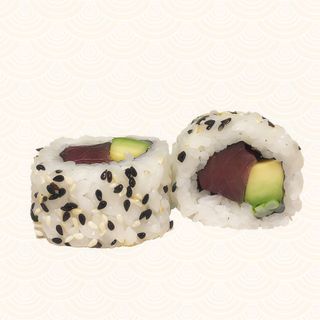 California Roll Atun, aguacate y pepino (8uds)