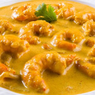 35. Gambas Con Salsa De Curry