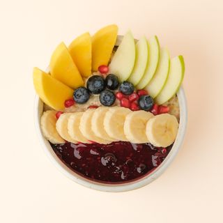 Porridge de Aveia com Fruta