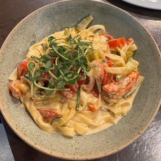 Tagliatelle z cukinią