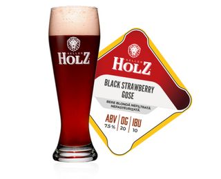 Keller Holz Black Strawberry Gose 1L