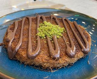 Konafa avec Nutella