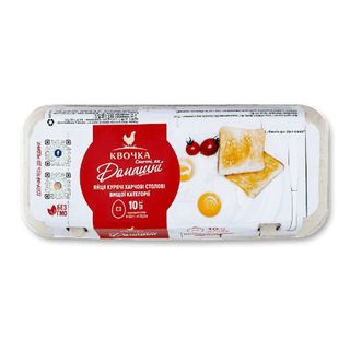 Яйце Фасоване 10шт. Тм "квочка" С0