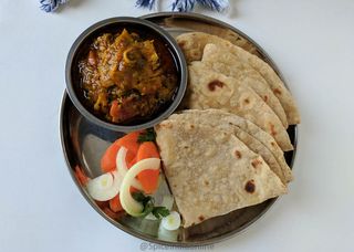 Chicken Broiler with Chapati