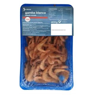 Gamba Blanca Salada Pequeña Bandeja 400 Gr.