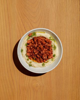 Hummus + Chorizo