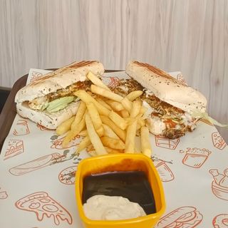 Ciabata escalope grillé 