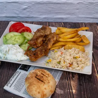 BBQ Menu Пилешка пържола от бут