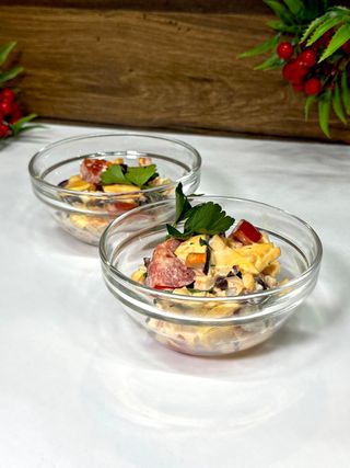 Салат с красной фасолью 