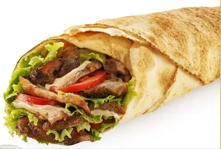 Durum kebab  Solo Carne pollo o ternera o mixto
