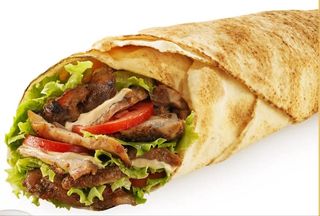 Durum kebab  Solo Carne pollo o ternera o mixto