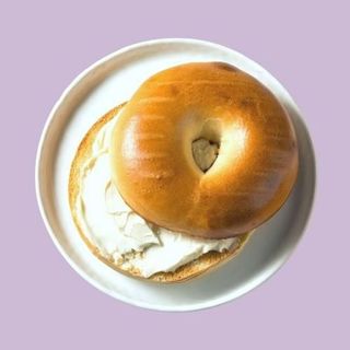 Bagel Queso Crema