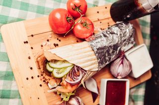 KebShot w cieście duży (30cm) 