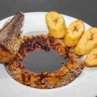EWA AGOYIN BEANS X FRIED FISH X PLANTAIN X BIG BREAD 