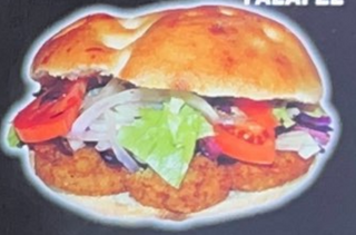 Panino falafel - vegetariano