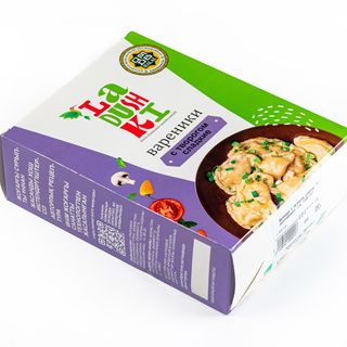 Вареники с творогом сладкие полуфабрикат с.м. (400 гр)