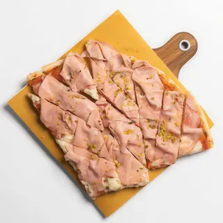Mortadella e granella di pistacchio - 1/4 teglia